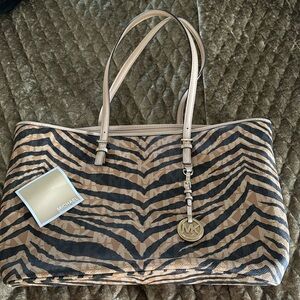 Michael Kors Tiger Print Tote